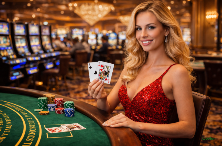 Imagem promocional do aplicativo mobile da 6722bet